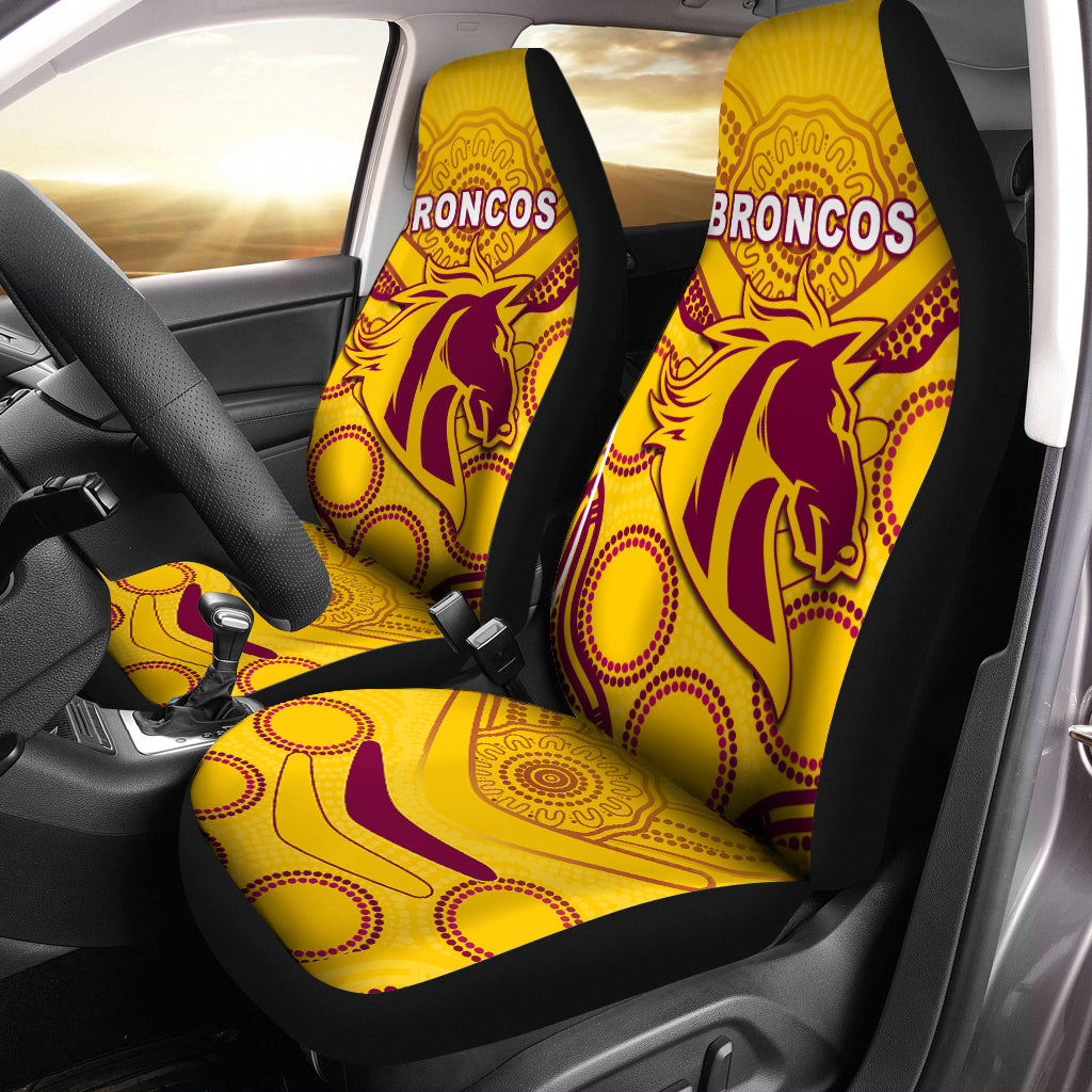 broncos-indigenous-car-seat-cover-gold