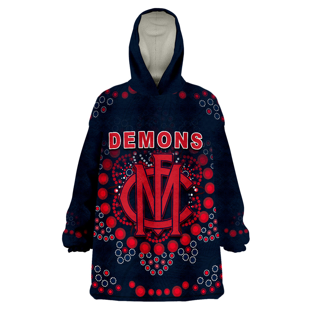 demons-football-melbourne-indigenous-wearable-blanket-hoodie
