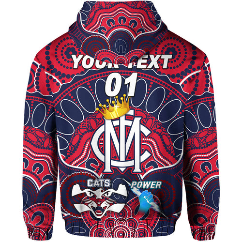 custom-personalised-melbourne-demons-indigenous-hoodie-football-2021-premiers-the-king-custom-text-and-number