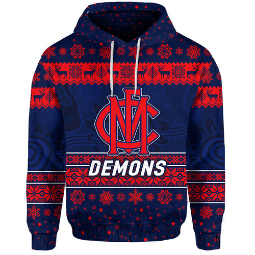 custom-personalised-melbourne-demons-hoodie-christmas-simple-style