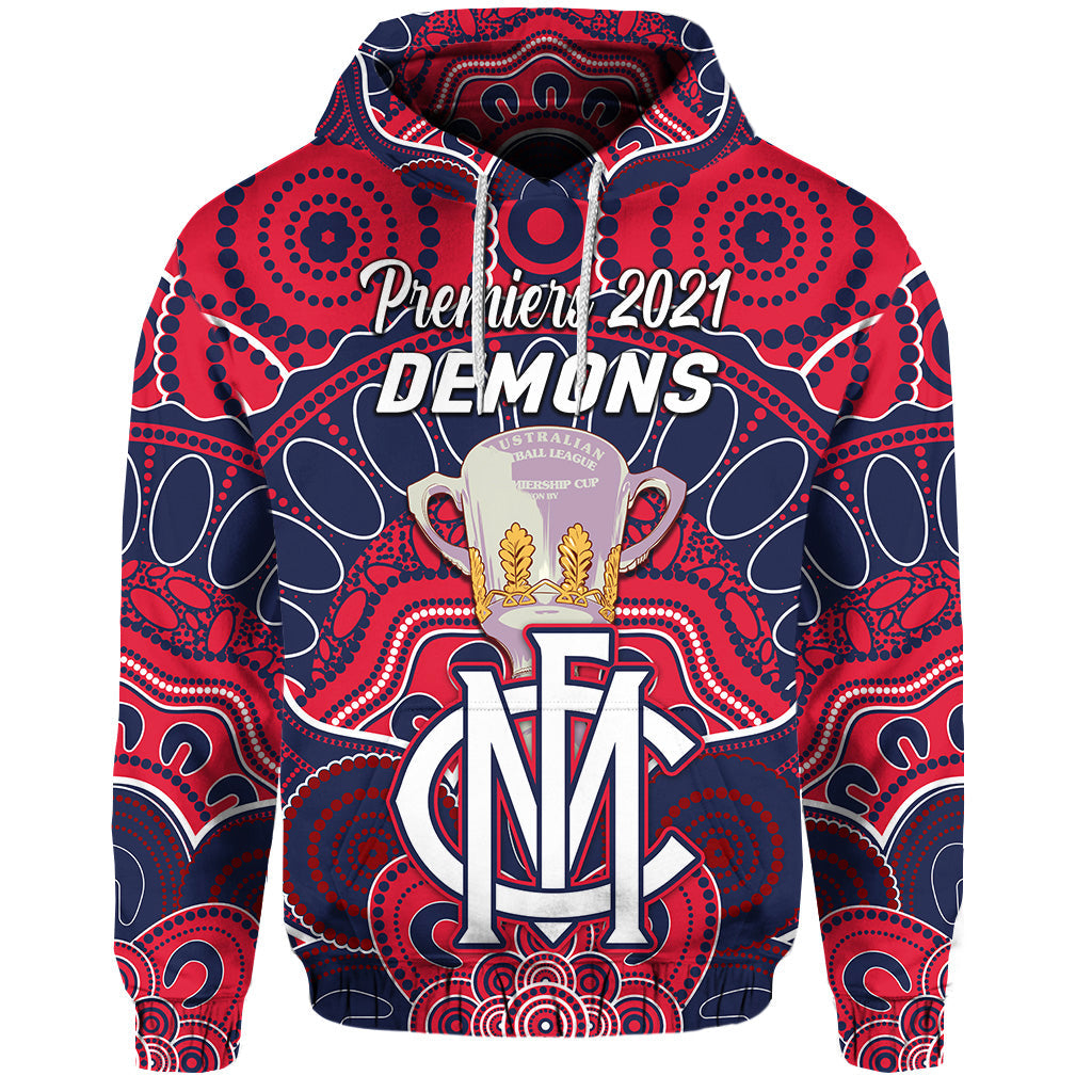melbourne-demons-indigenous-hoodie-football-2021-premiers-trophy