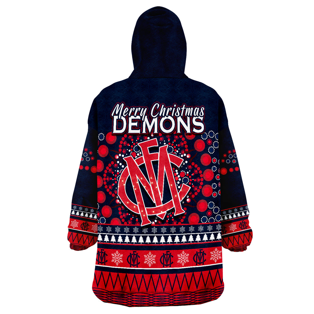 demons-merry-christmas-melbourne-football-indigenous-wearable-blanket-hoodie