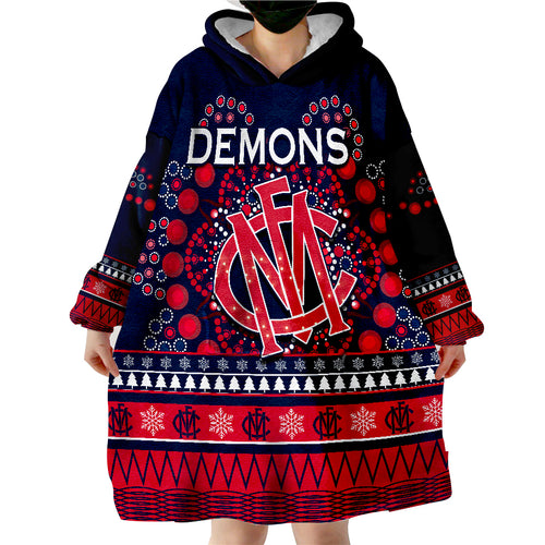 demons-merry-christmas-melbourne-football-indigenous-wearable-blanket-hoodie