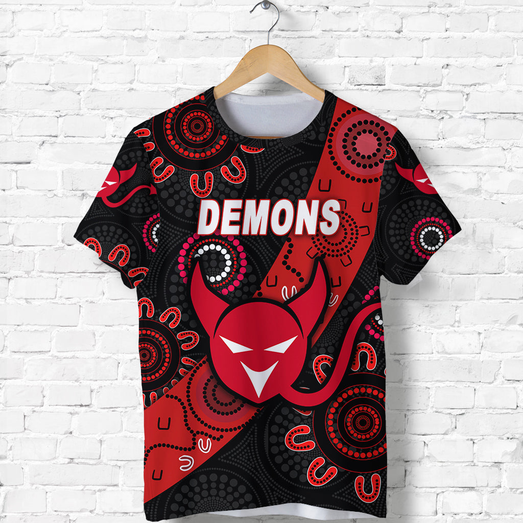 custom-personalised-perth-football-club-t-shirt-demons-indigenous-version-custom-text-and-number