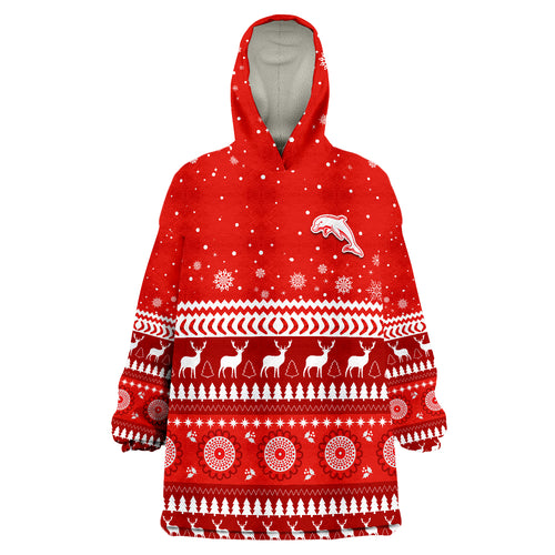 dolphins-rugby-christmas-redcliffe-wearable-blanket-hoodie