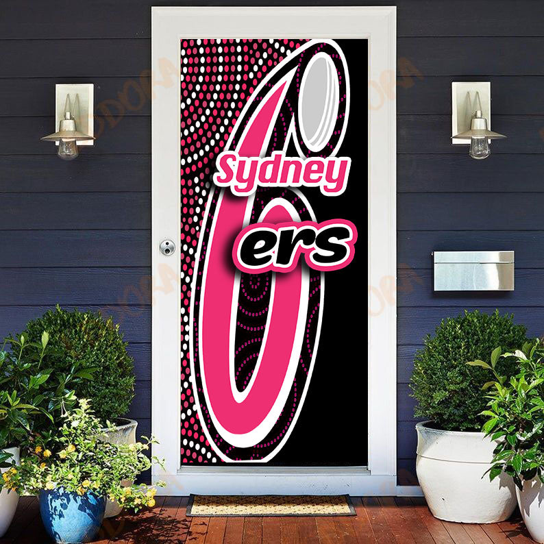 sydney-sixers-door-cover-cricket-special-style