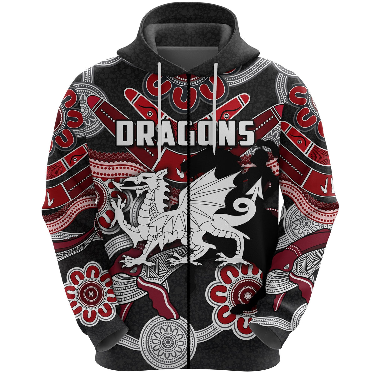 dragons-zip-hoodie-st-george-indigenous-black