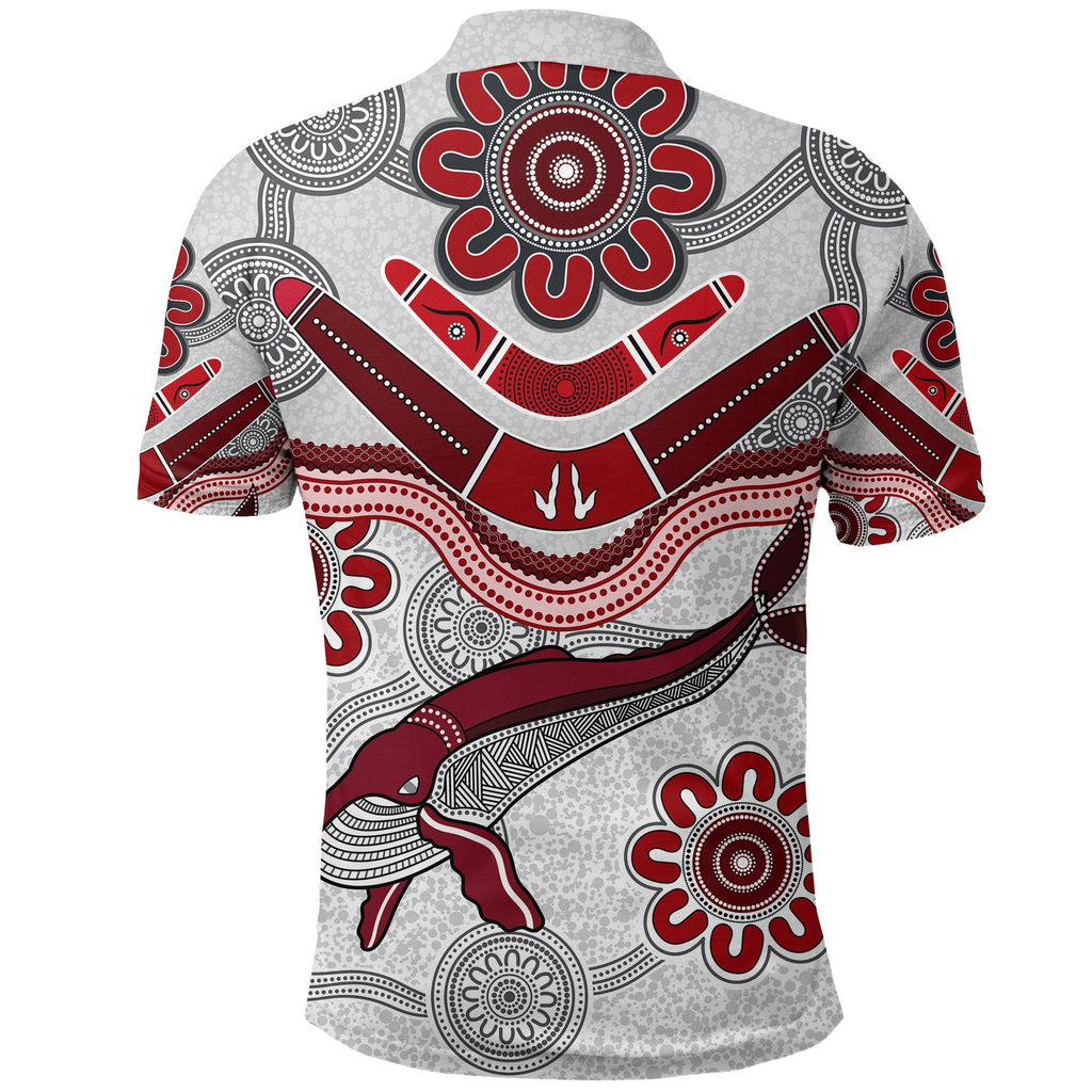 custom-personalised-dragons-polo-shirt-st-george-indigenous-white