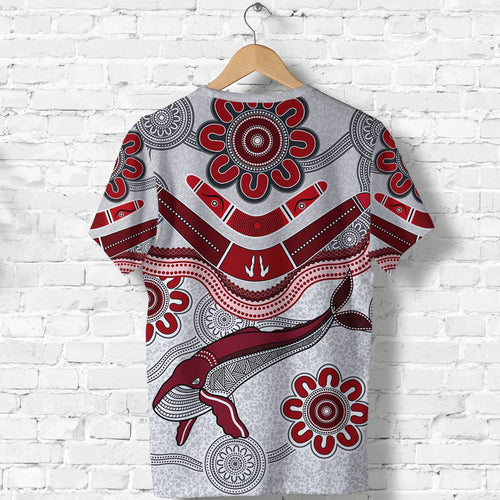 custom-personalised-dragons-t-shirt-st-george-indigenous-white
