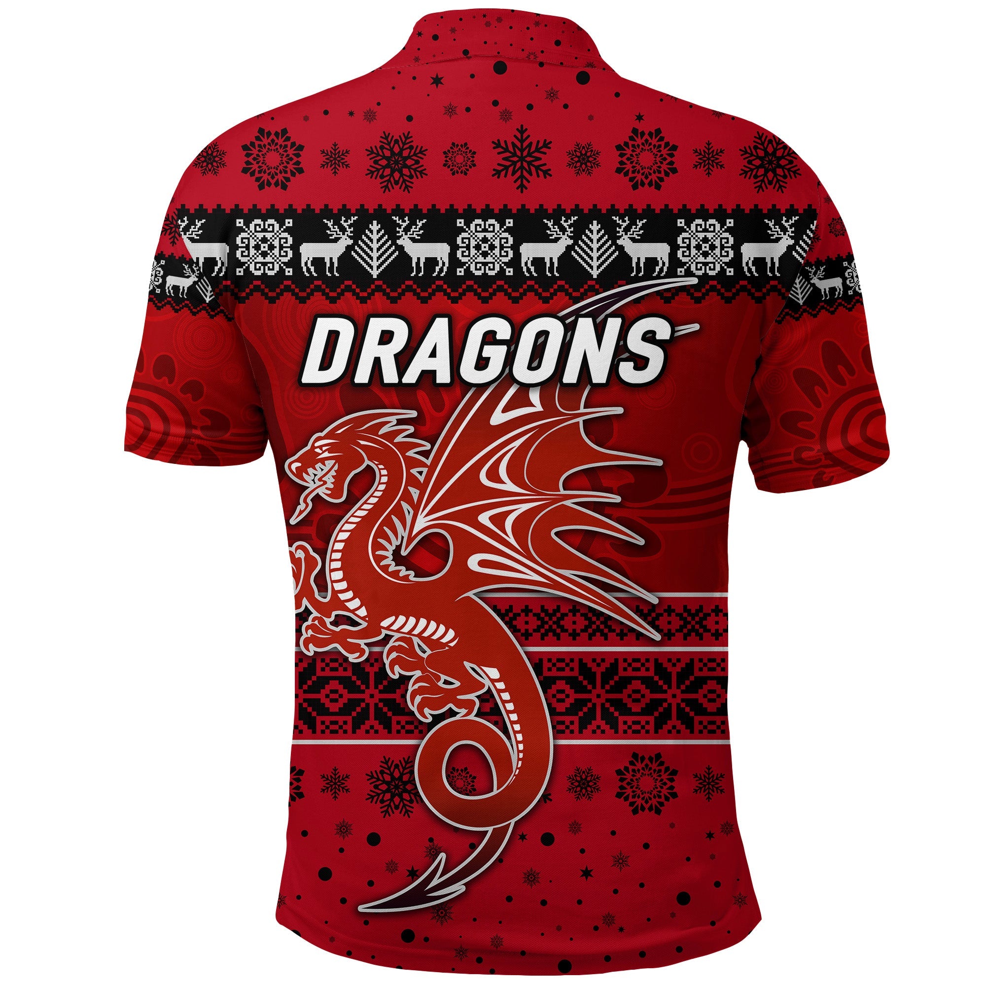 st-george-illawarra-dragons-polo-shirt-christmas-simple-style-red