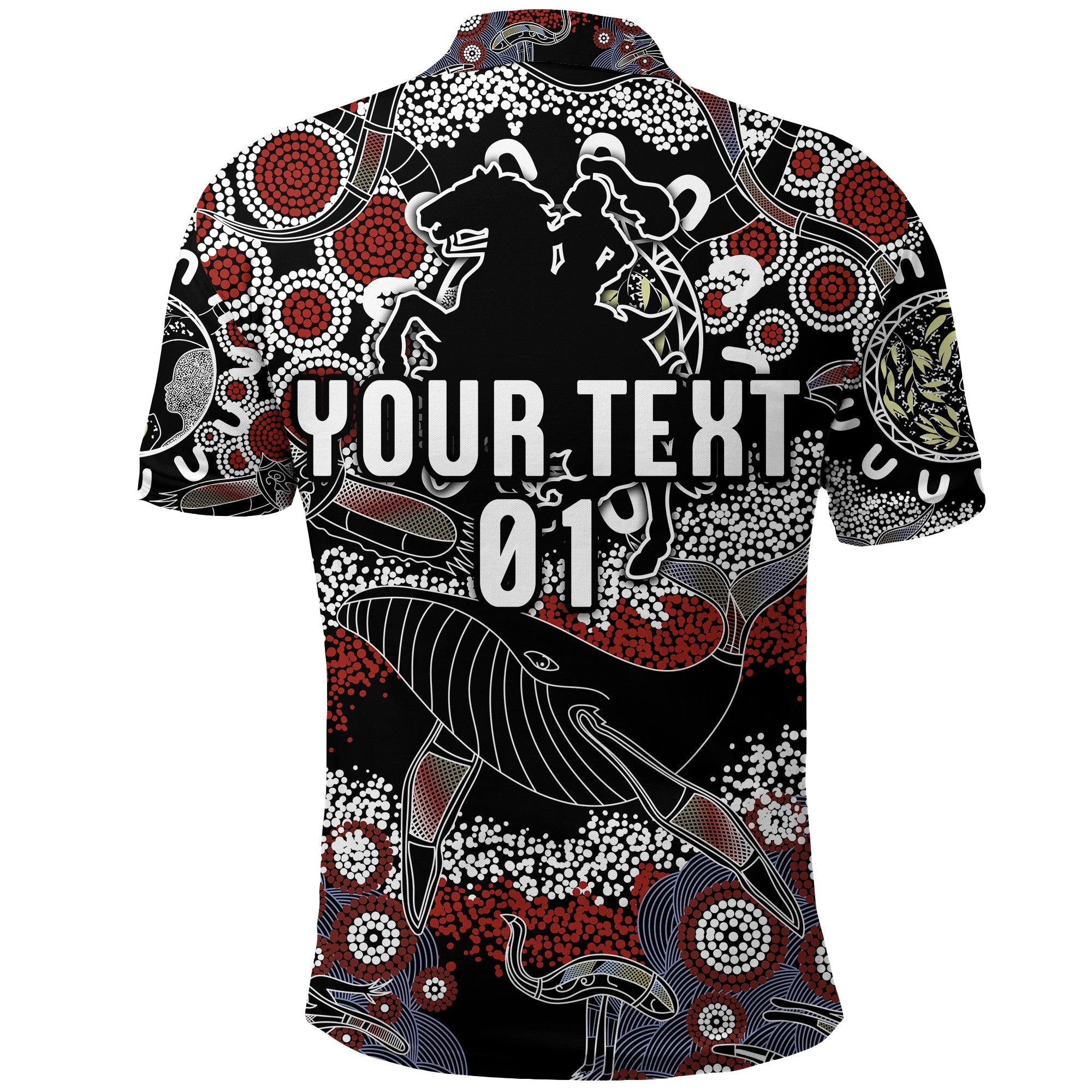 custom-personalised-st-george-illawarra-dragons-polo-shirt-2021-indigenous-black-custom-text-and-number