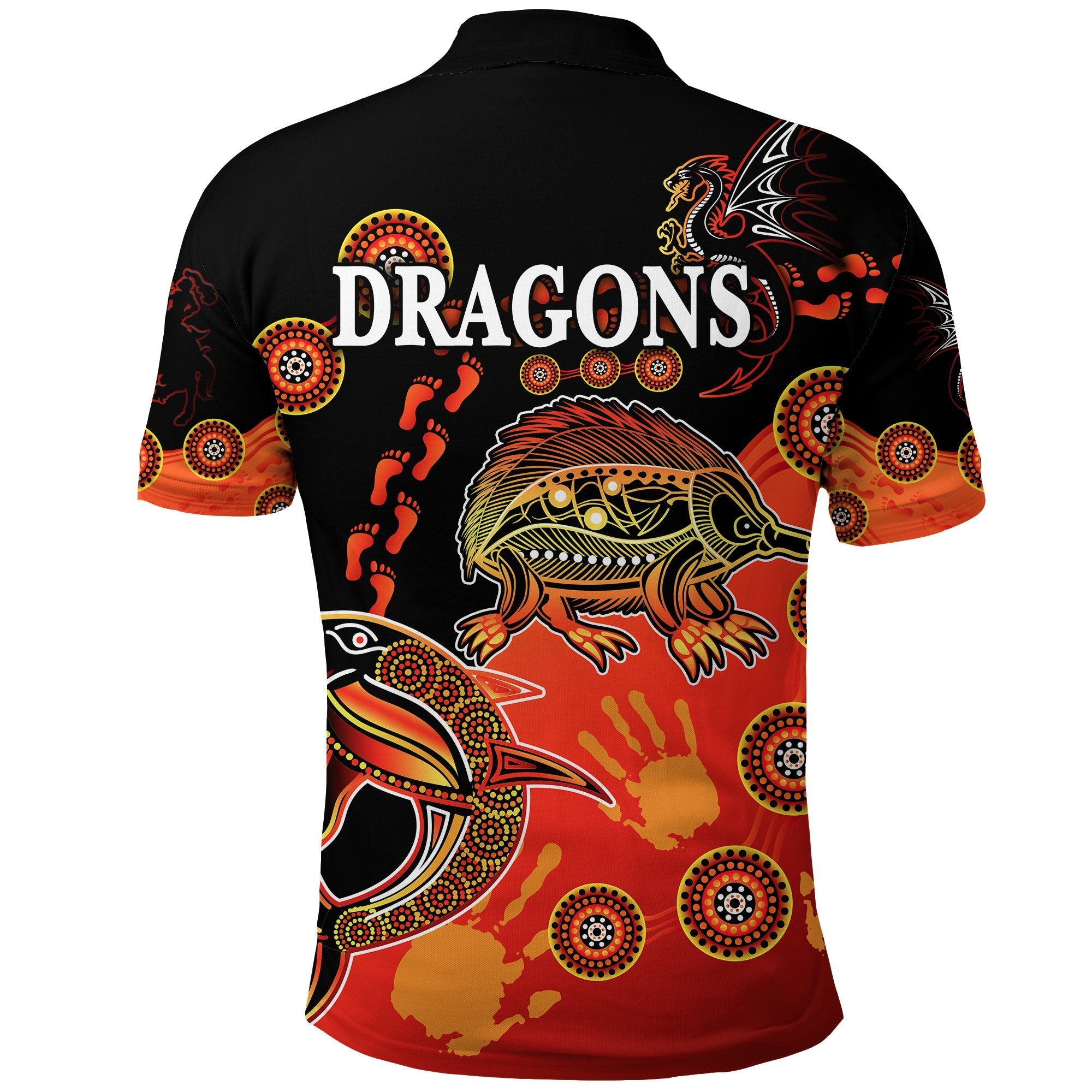 custom-personalised-st-george-dragons-polo-shirt-simple-indigenous-latest-version