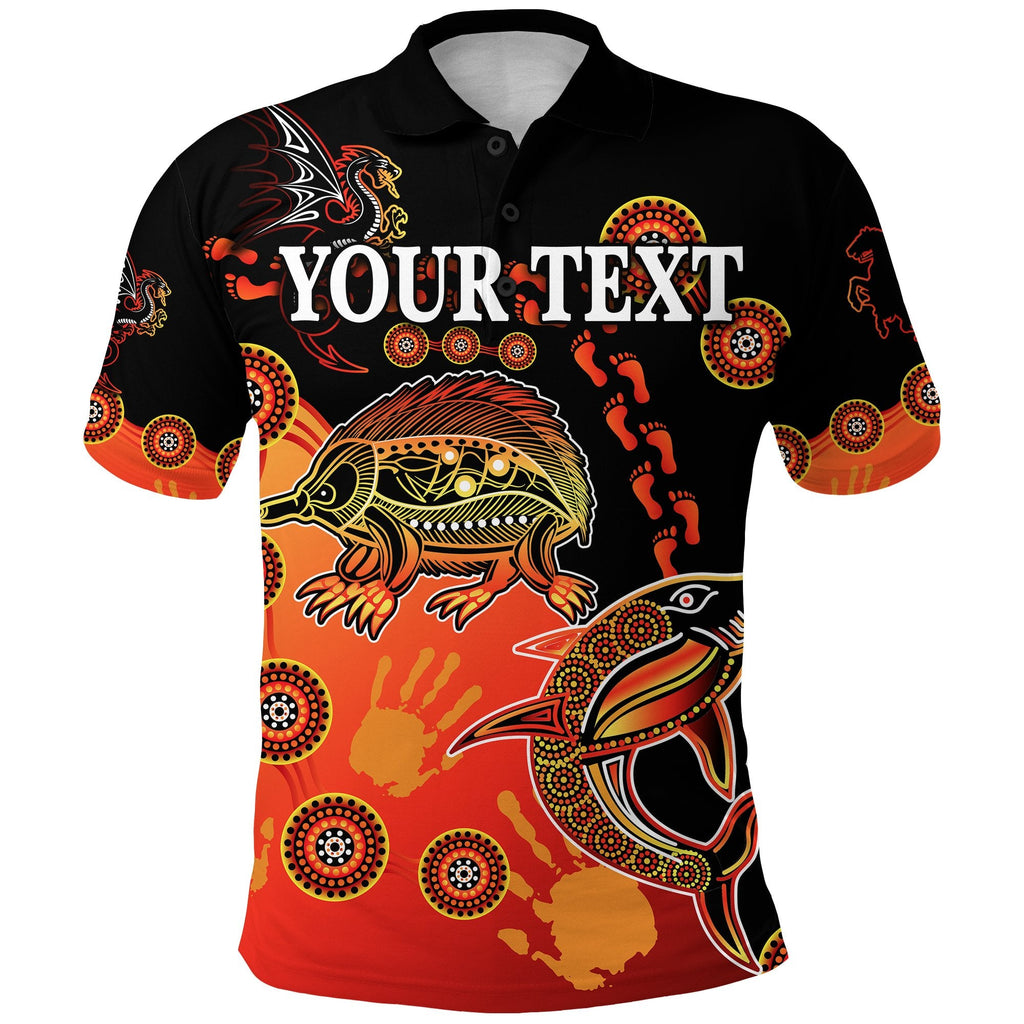 custom-personalised-st-george-dragons-polo-shirt-simple-indigenous-latest-version