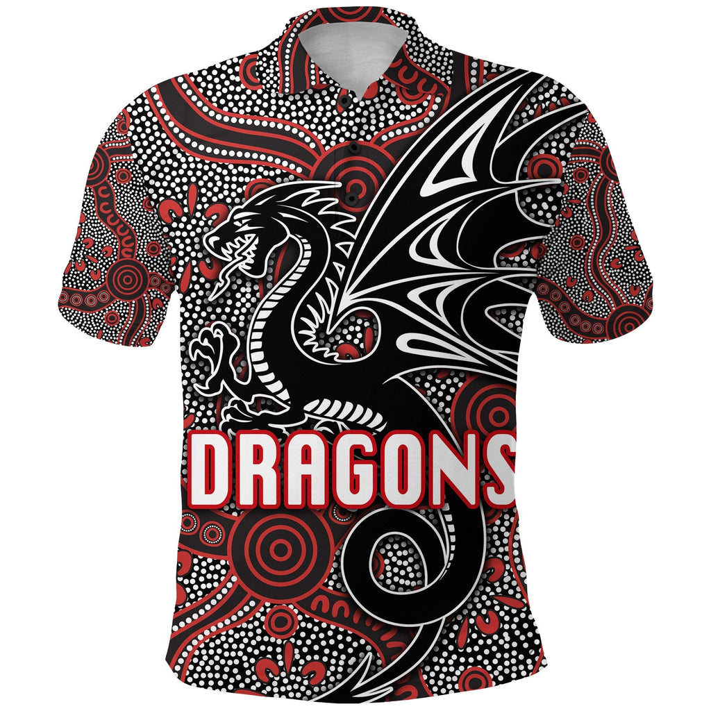 st-george-dragons-polo-shirt-unique-indigenous