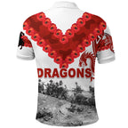 st-george-illawarra-dragons-polo-shirt-anzac-day-simple-style