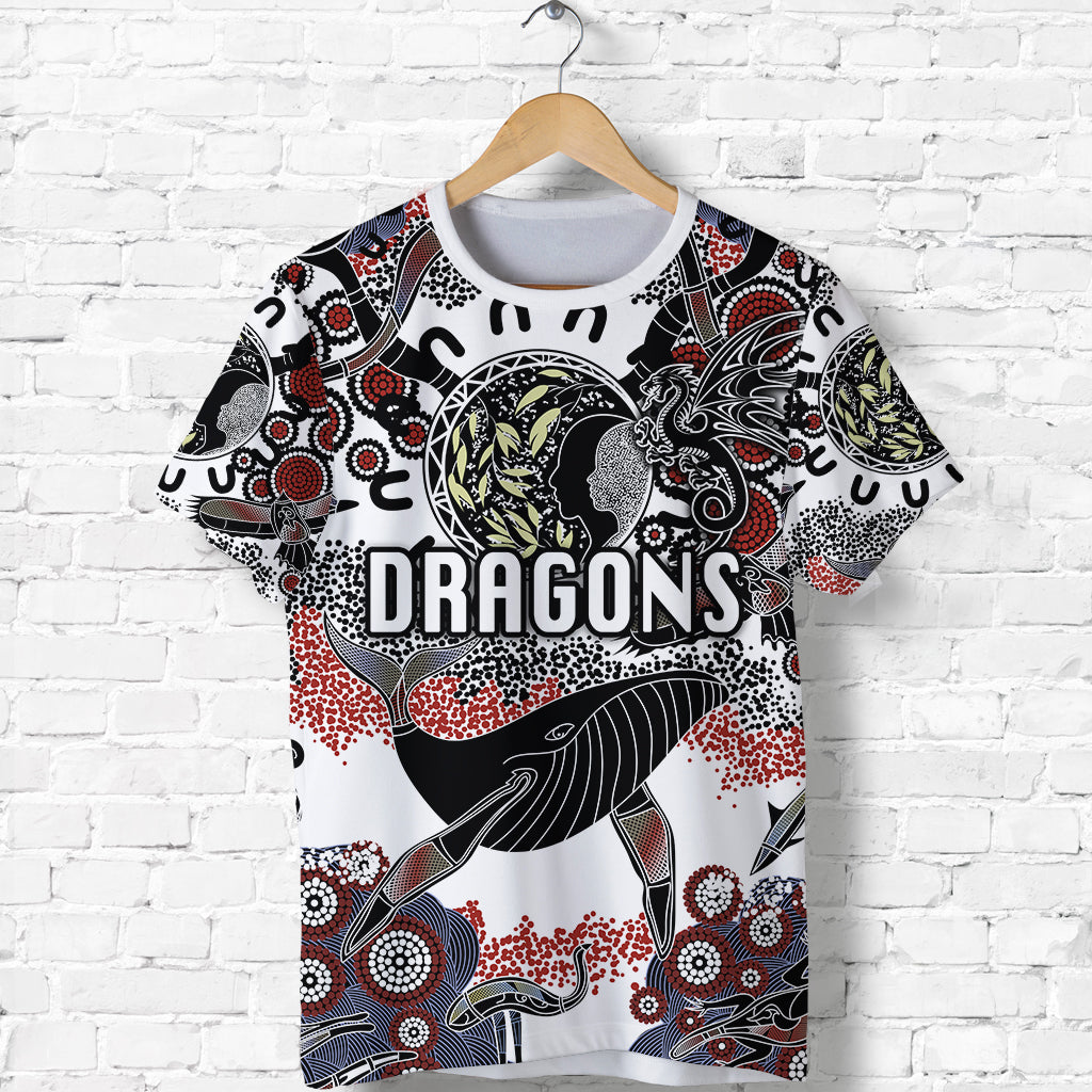 custom-personalised-st-george-illawarra-dragons-t-shirt-2021-indigenous-white-custom-text-and-number