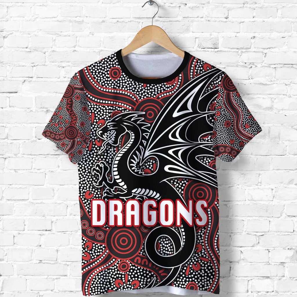 st-george-dragons-t-shirt-unique-indigenous