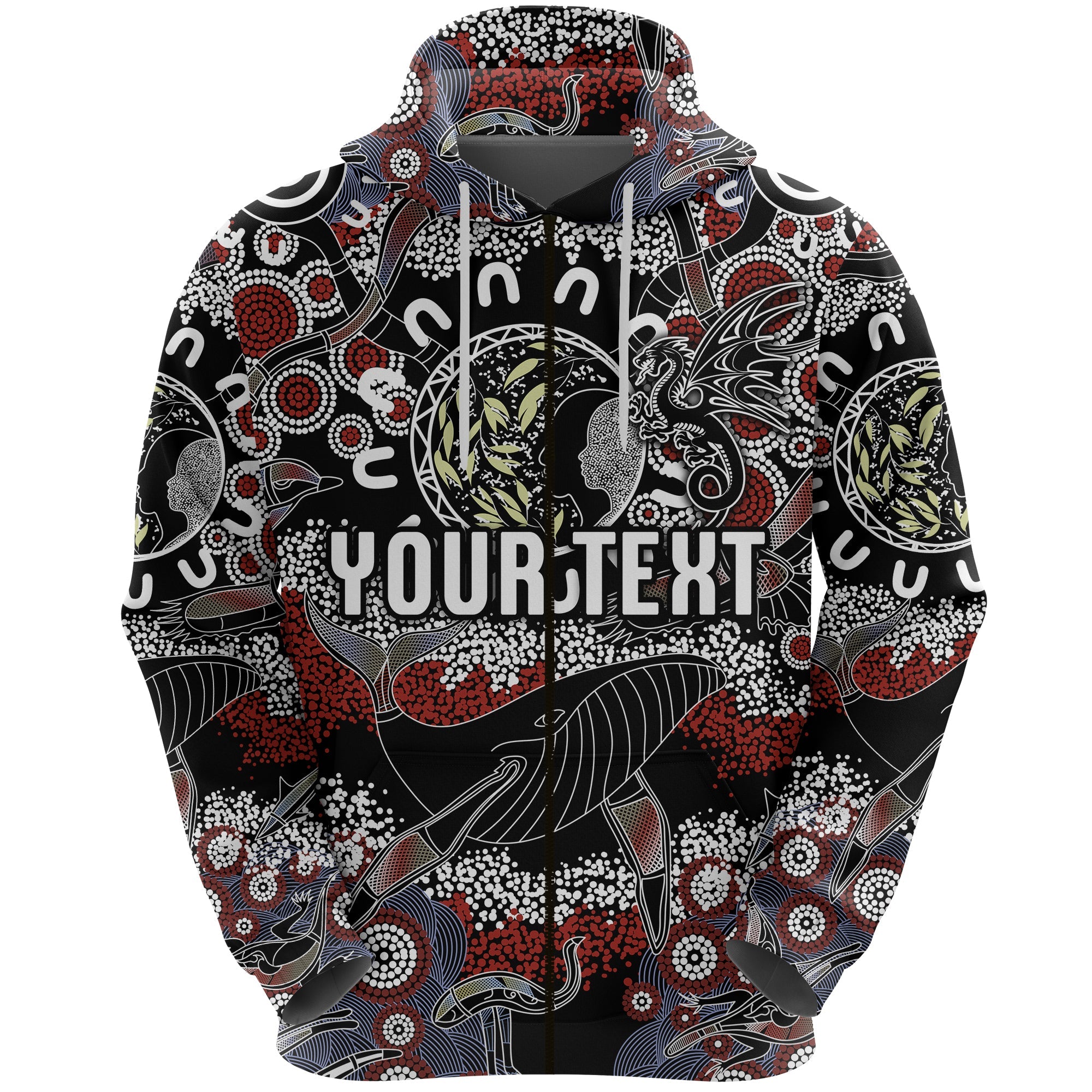 custom-personalised-st-george-illawarra-dragons-zip-hoodie-2021-indigenous-black