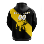 (Custom Personalised) Bulldogs Bunbury Football 2022 Hoodie - LT12