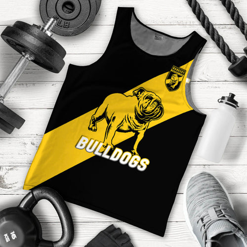(Custom Personalised) Bulldogs Bunbury Football 2022 Men Tank Top