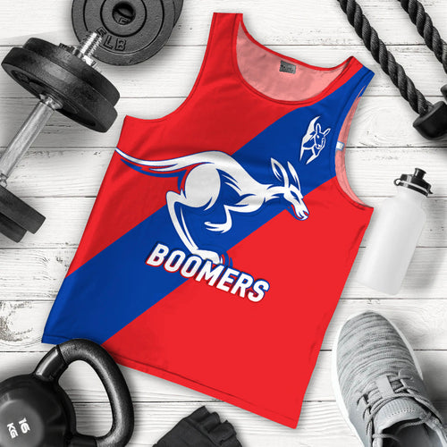 (Custom Personalised) Eaton Boomers Football 2022 Men Tank Top