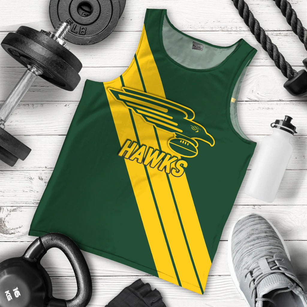 (Custom Personalised) Hawks Football 2022 Augusta Margaret River Men Tank Top