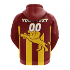 (Custom Personalised) Lions Harvey Brunswick Leschenault Football 2022 Hoodie - LT12