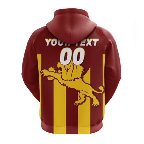 (Custom Personalised) Lions Harvey Brunswick Leschenault Football 2022 Hoodie - LT12