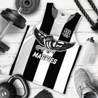 (Custom Personalised) Magpies Busselton Football 2022 Men Tank Top