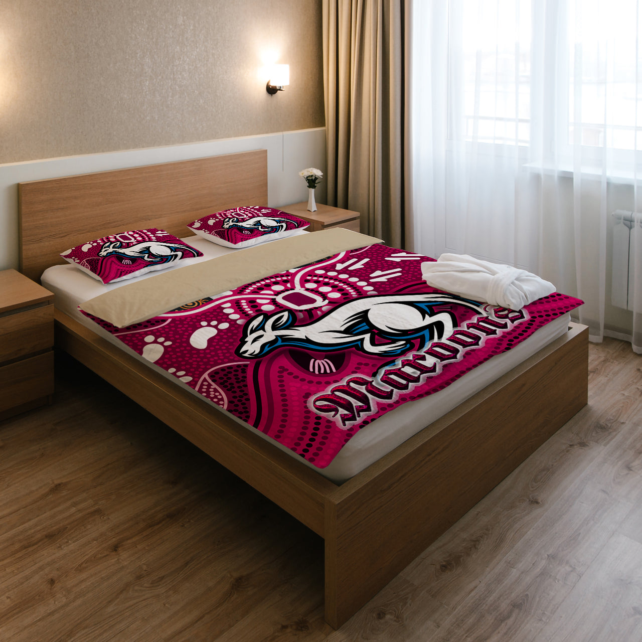 maroons-rugby-aboriginal-custom-bedding-set-the-cane-toads-with-indigenous-koala