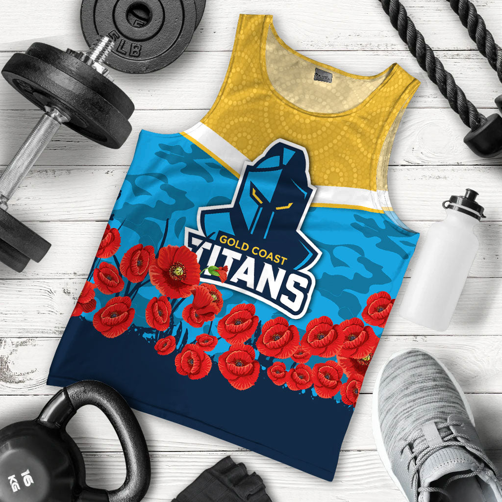 custom-personalised-gold-coast-titans-anzac-day-indigenous-art-men-tank-top