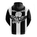 (Custom Personalised) Magpies Busselton Football 2022 Hoodie - LT12