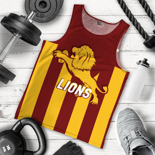 (Custom Personalised) Lions Harvey Brunswick Leschenault Football 2022 Men Tank Top