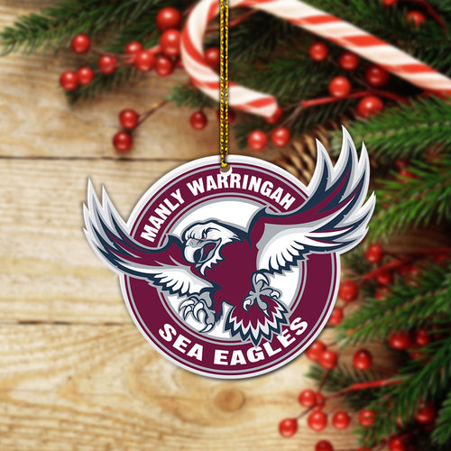 Christmas Ornament- Sea Eagles Rugby