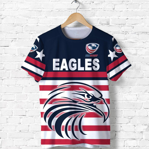 usa-rugby-t-shirt-eagles-simple-style-navy
