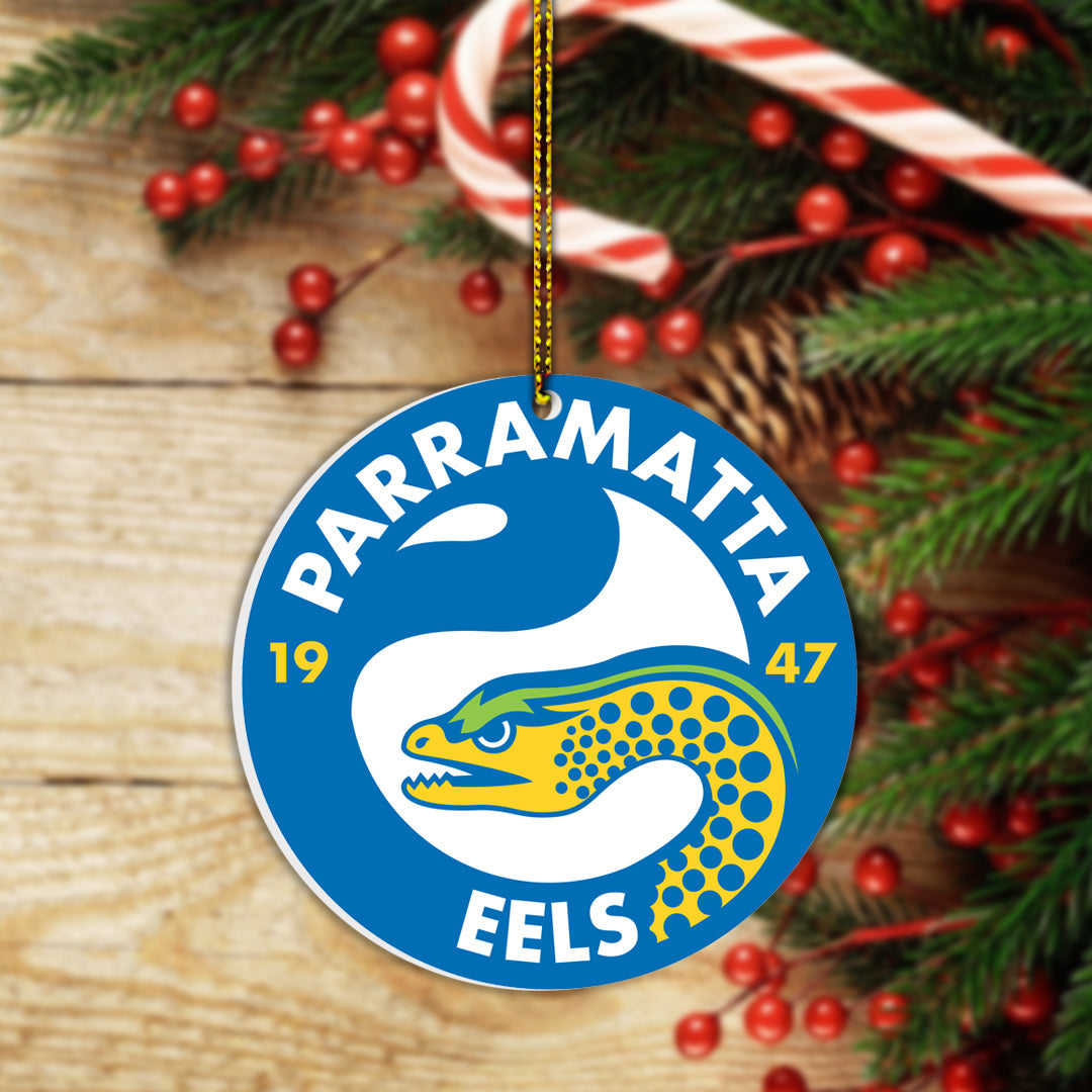 Christmas Ornament- Eels Rugby