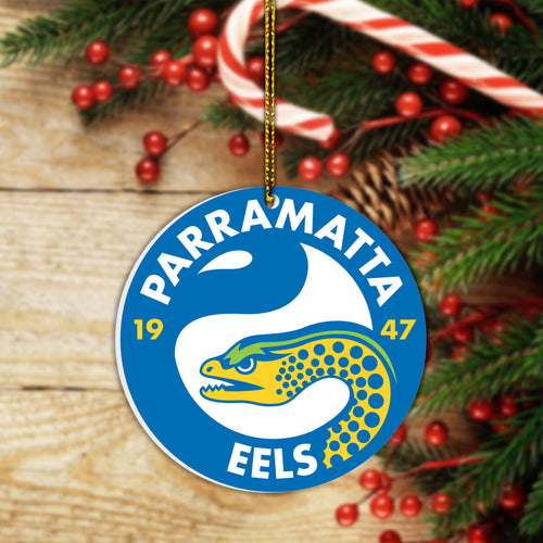 Christmas Ornament- Eels Rugby