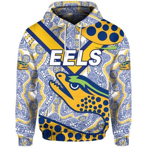 custom-personalised-parramatta-eels-hoodie-2021-indigenous-simple-style-white-custom-text-and-number