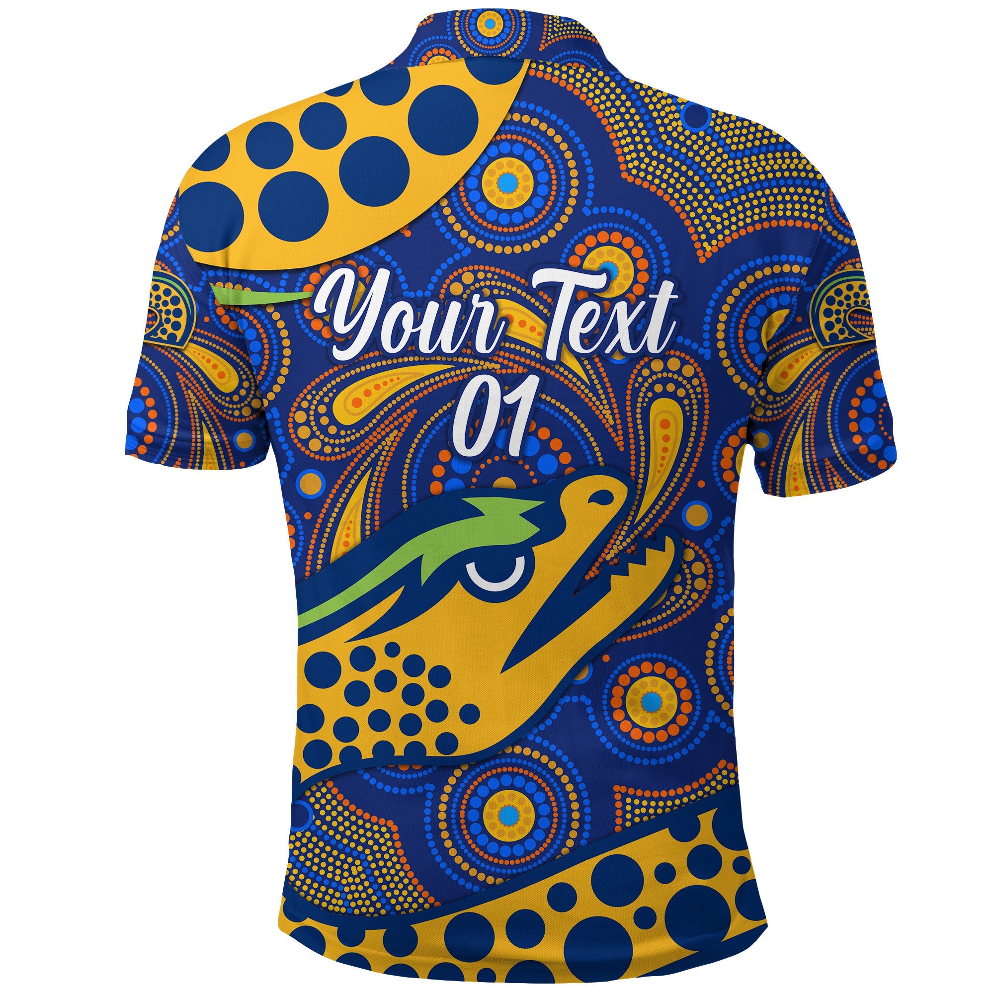 custom-personalised-parramatta-eels-polo-shirt-2021-indigenous-vibes-blue-custom-text-and-number
