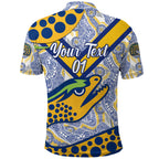 custom-personalised-parramatta-eels-polo-shirt-2021-indigenous-simple-style-white-custom-text-and-number