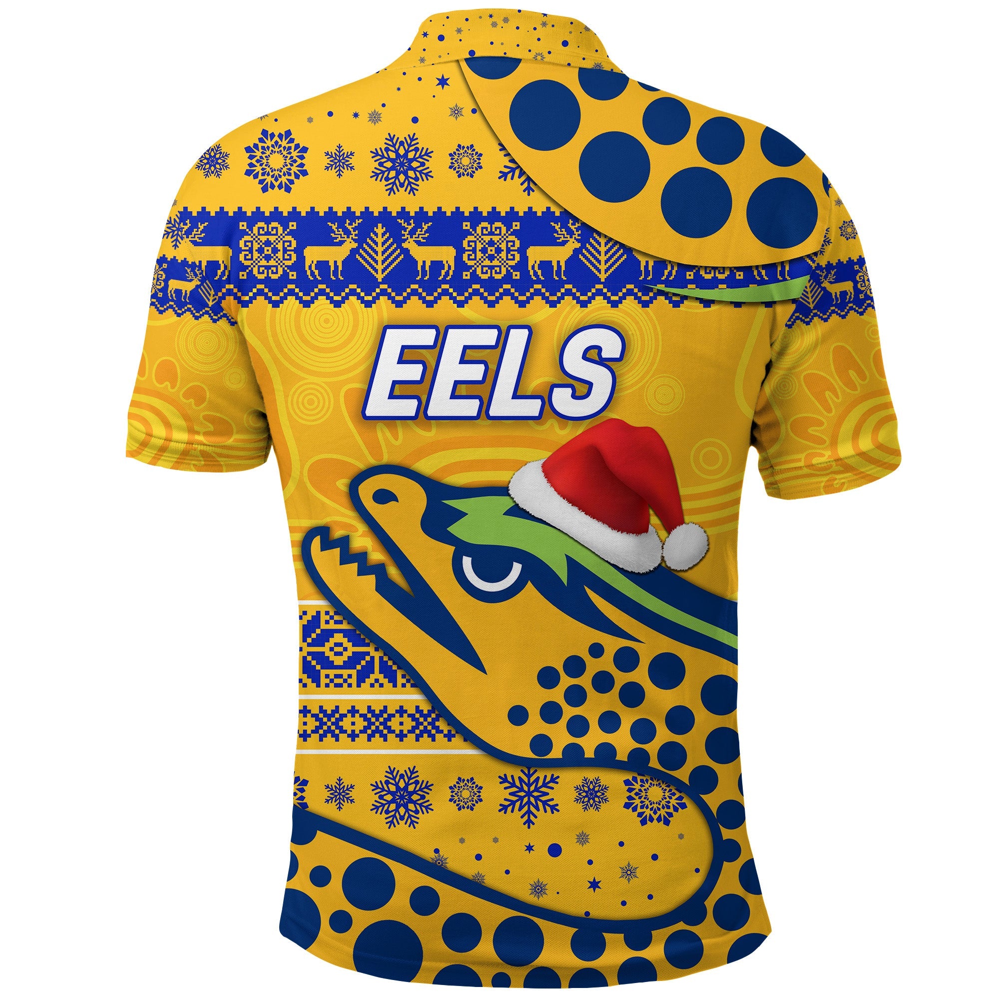 parramatta-eels-polo-shirt-christmas-simple-style-gold