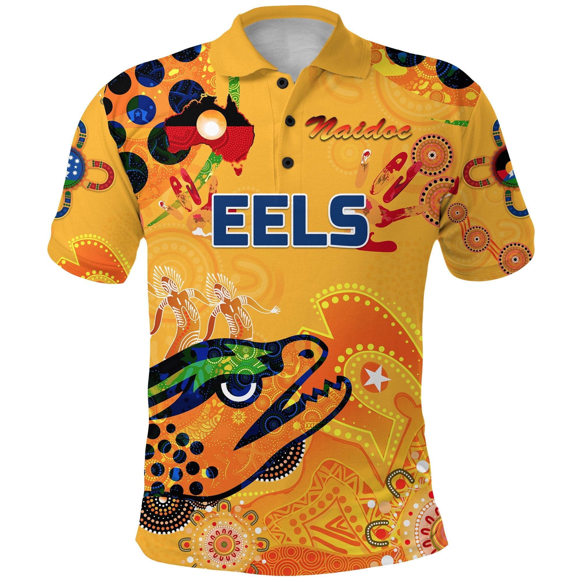 custom-personalised-parramatta-polo-shirt-eels-indigenous-naidoc-heal-country-heal-our-nation-gold-custom-text-and-number-1
