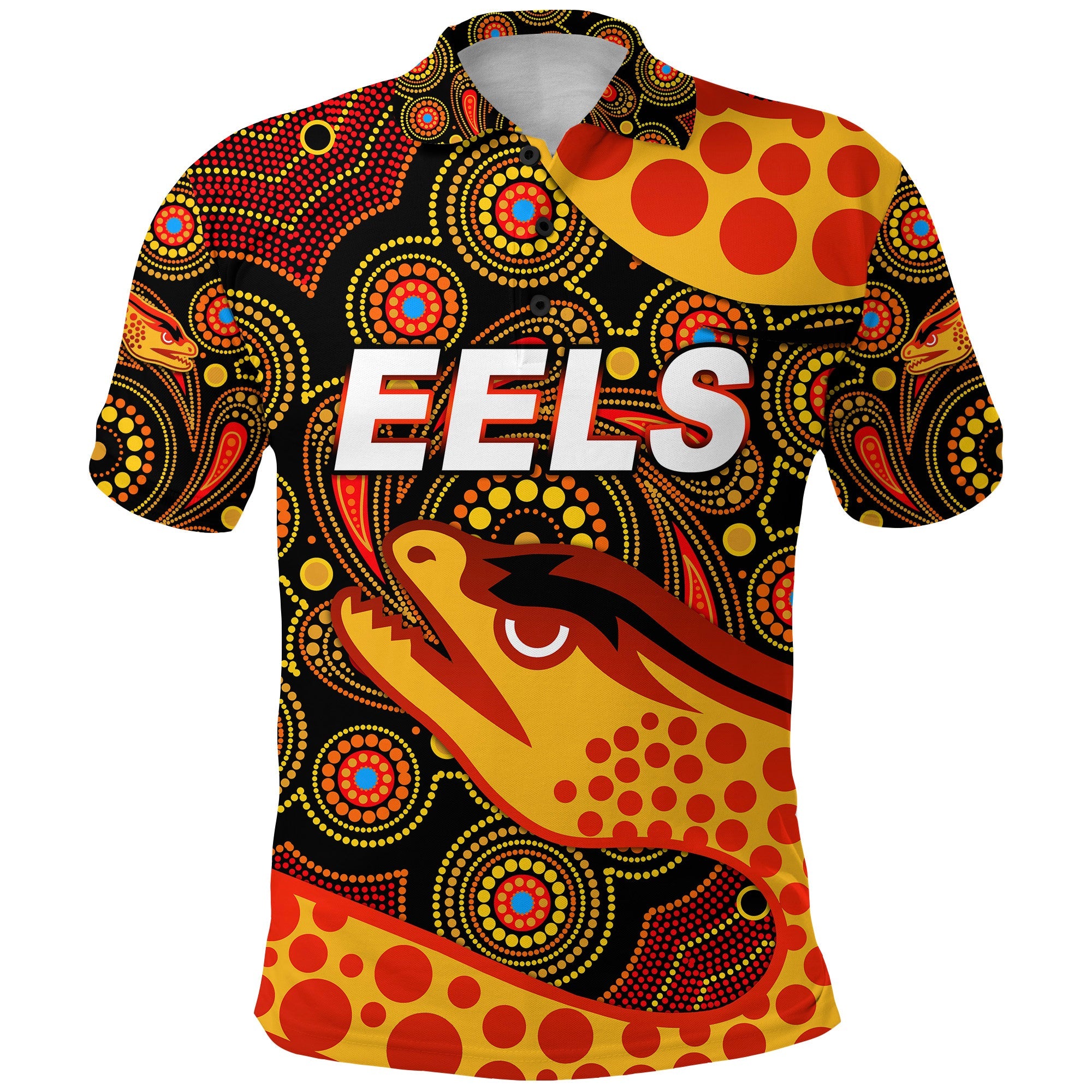custom-personalised-parramatta-eels-polo-shirt-2021-indigenous-vibes-black-custom-text-and-number