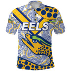 custom-personalised-parramatta-eels-polo-shirt-2021-indigenous-simple-style-white-custom-text-and-number