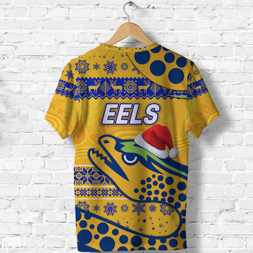 parramatta-eels-t-shirt-christmas-simple-style-gold