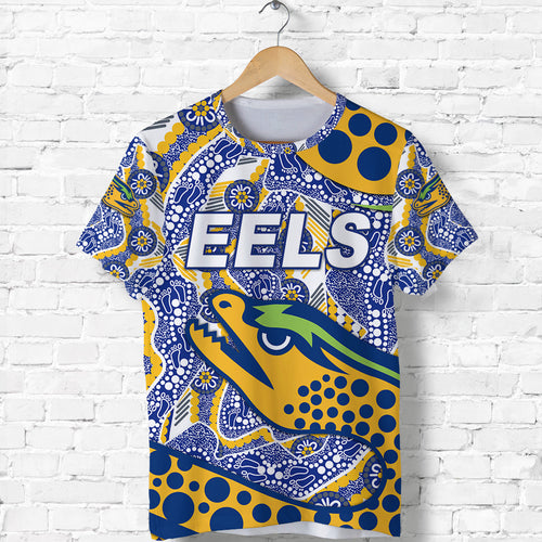custom-personalised-parramatta-eels-t-shirt-2021-indigenous-simple-style-blue-custom-text-and-number