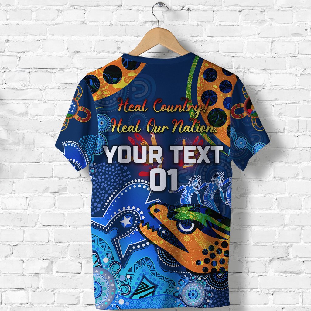 custom-personalised-parramatta-t-shirt-eels-indigenous-naidoc-heal-country-heal-our-nation-blue-custom-text-and-number-1