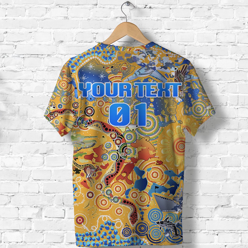 custom-personalised-parramatta-t-shirt-eels-indigenous-naidoc-vibes-gold-custom-text-and-number