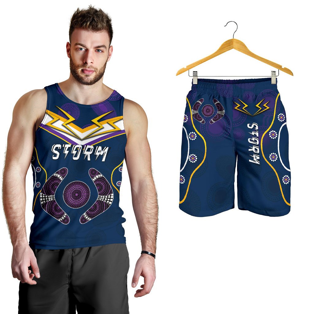 combo-men-tank-top-and-men-short-storm-melbourne-indigenous-champion