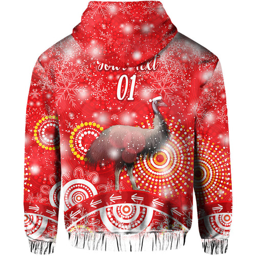 custom-personalised-australian-emu-christmas-hoodie-original-style-red